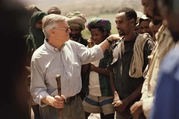 Karlheinz Böhm in Äthiopien