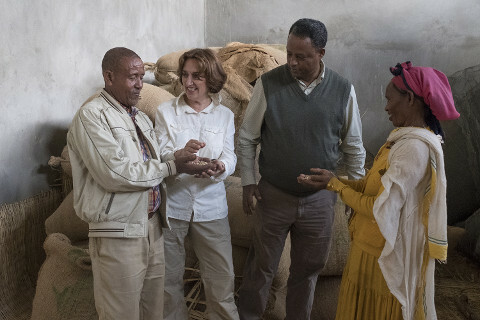 Kaffeebauern in Äthiopien: Mitglieder der Kaffee-Kooperative